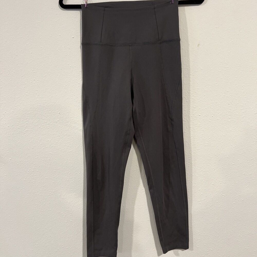 Girlfriend Collective Gray Pocket Legging Womens Size XS Athleisure Yoga Ethical